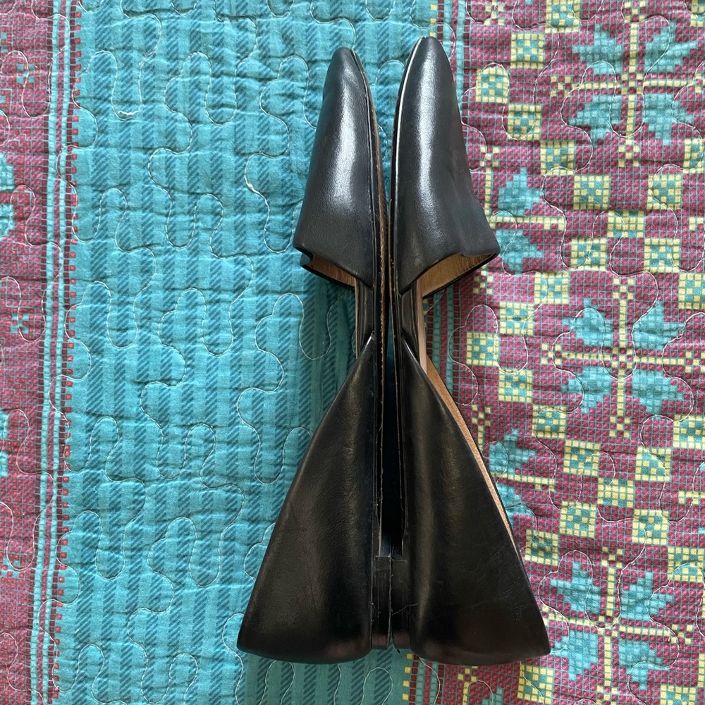 Madewell leather D’orsay flats